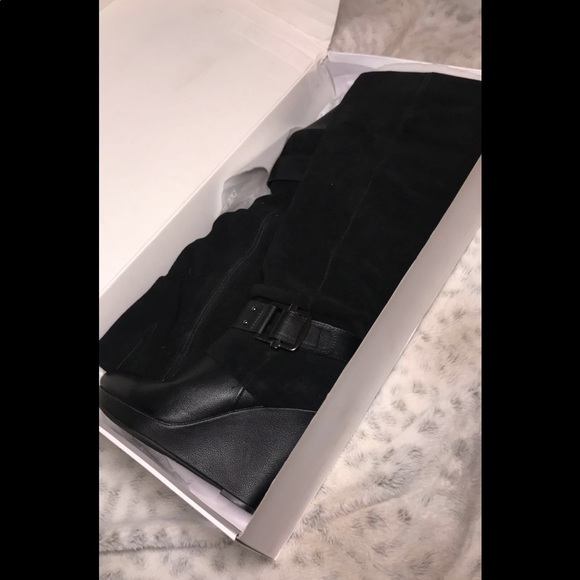 Women’s wedge boots size 10 Gently Used Bar III - Picture 4 of 4